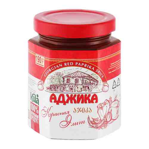 Аджика Kula красная Элит 190 г арт. 3505020