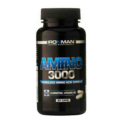 Аминокислоты Ironman Amino 3000 (60 капсул) арт. 3468978