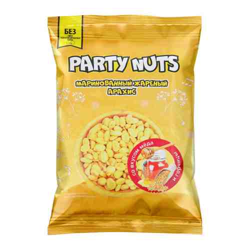 Арахис Party Nuts маринованный жареный со вкусом меда и горчицы 70 г арт. 3441882