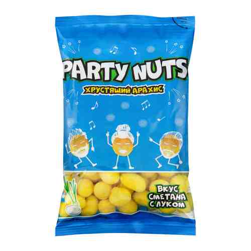 Арахис Party Nuts со вкусом сметаны с луком 100 г арт. 3441879