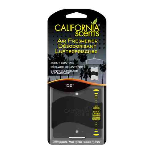 Ароматизатор Energizer California Scents для автомобиля подвесной картонный с регулятором Лед арт. 3438171