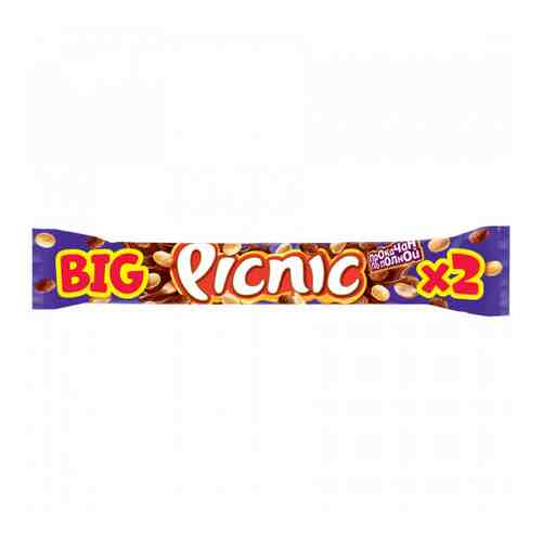 Батончик Picnic Big с арахисом и изюмом 76 г арт. 3358252