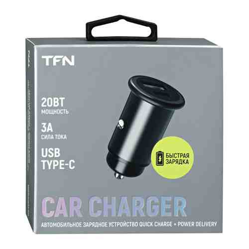 Автомобильное зарядное устройство TFN 2USB Rapid QuickCharge+PowerDelivery 20W арт. 3516103