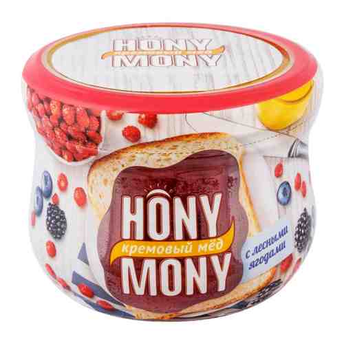 Мед Hony Mony Кремовый с лесными ягодами 250 г арт. 3459180