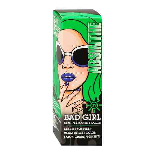 Бальзам для волос оттеночный BAD GIRL Absinthe неоновый зеленый 150 мл арт. 3478900