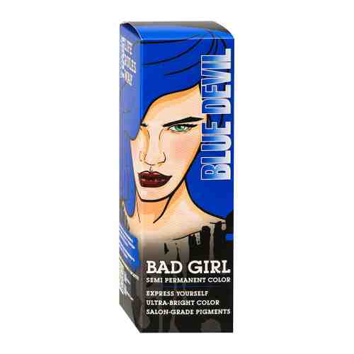 Бальзам для волос оттеночный BAD GIRL Blue devil синий 150 мл арт. 3478896