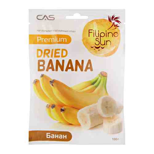 Бананы Filipino Sun сушеные 100 г арт. 3379209