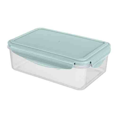 Контейнер пищевой Phibo Smart lock для холодильника и микроволновой печи светло-голубой 1.1 л арт. 3446190