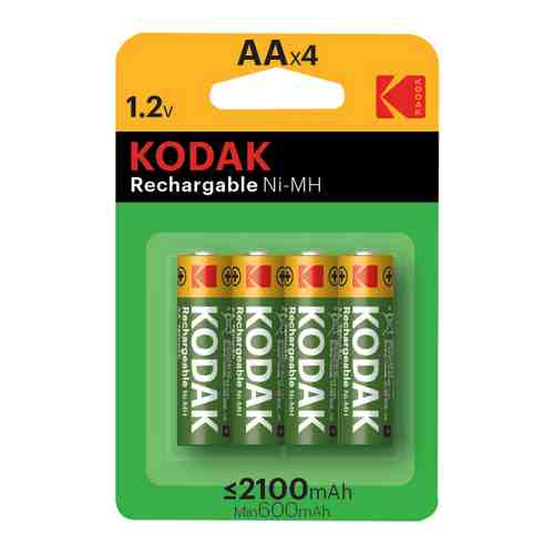 Батарейка Kodak HR6-4BL 2100 mAh Pre-Charged (4 штуки) арт. 3407143