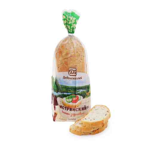 Батон Дедовский хлеб Истринский зерновой 300 г нарезка арт. 3473098