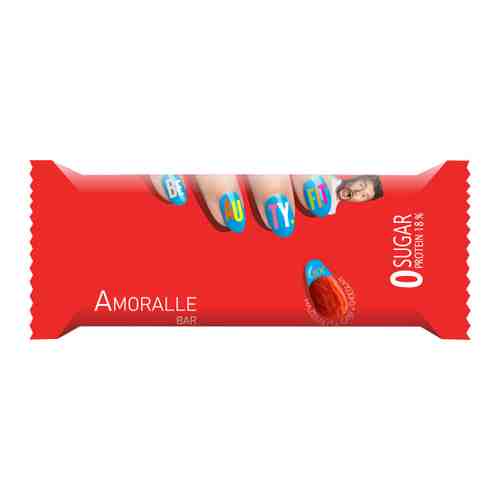 Батончик Beauty Fit протеиновый низкоуглеводный Аморале фундук и ягоды годжи в молочном шоколаде 75 г арт. 3521050