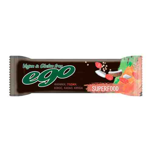 Батончик Ego фруктово-ореховый Superfood Годжи 45 г арт. 3446143