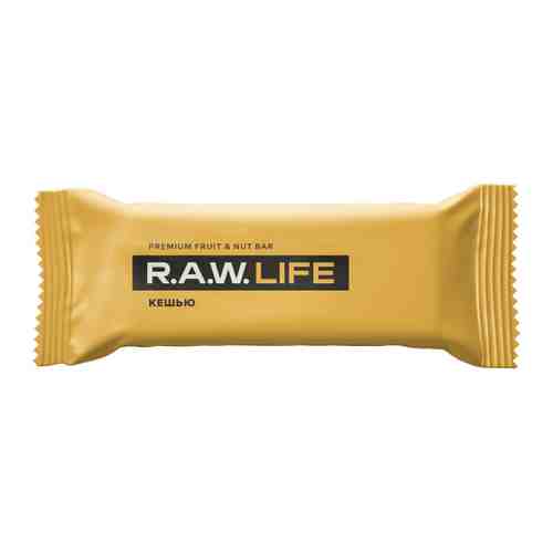 Батончик Raw Life орехово-фруктовый Кешью 47 г арт. 3375101