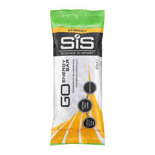 Батончик SiS GO Energy Mini Bar углеводный Яблоко Черная смородина 40 г арт. 3394837