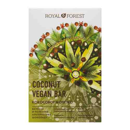 Шоколад Royal Forest Vegan Coconut Milk Bar 50 г арт. 3486947