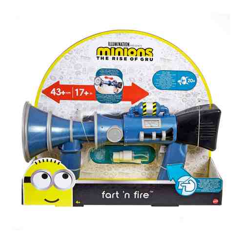 Бластер Mattel Minions Супер-интерактивный арт. 3481865