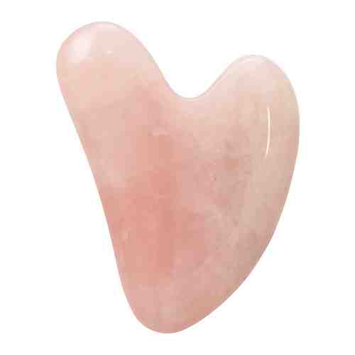 Кристалл-скребок для массажа Marbella Гуаша из натурального розового кварца арт. 3442209