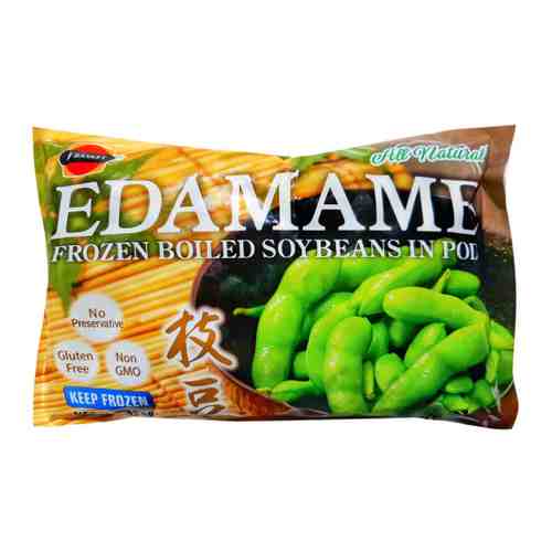Бобы Edamame Yuyao Gumancang соевые зеленые замороженные 454 г арт. 3488016