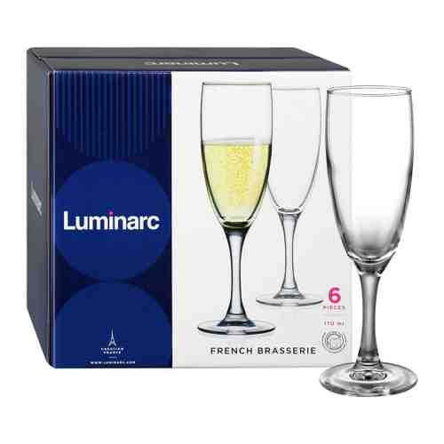 Бокал для шампанского Luminarc Французский ресторанчик 170 мл 6 штук арт. 3325918
