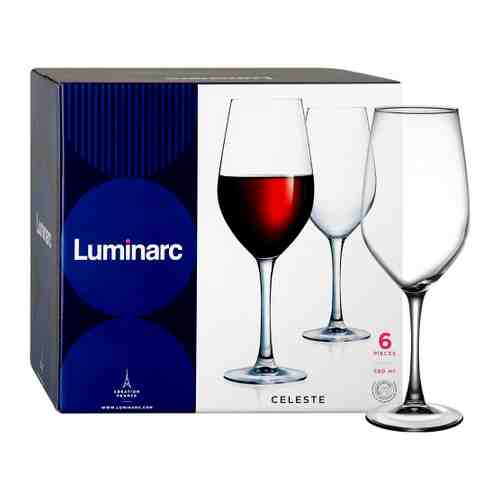 Бокал для вина Luminarc Селест 580 мл 6 штук арт. 3433730