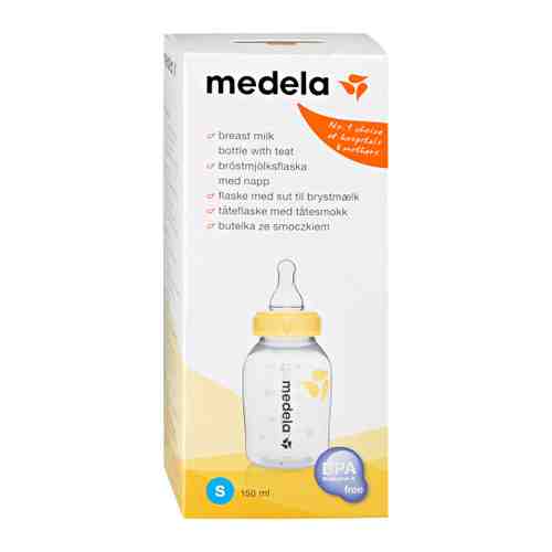 Бутылочка для кормления Medela с соской от 0 месяцев 150 мл арт. 3413610