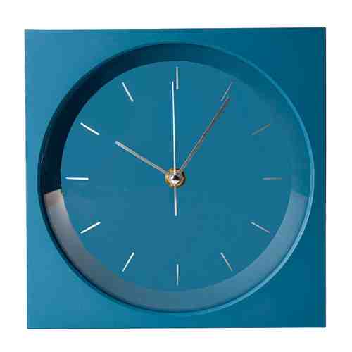 Часы настенные Magic Home кварцевые голубые 20.0х4.7х20.1 см арт. 3423235