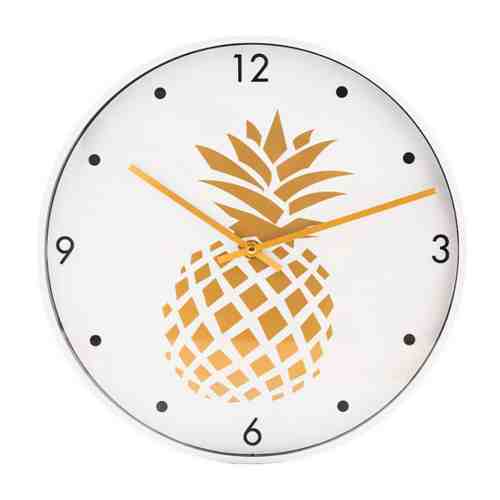 Часы настенные Magic Home кварцевые Яркий ананас 31.5х4.6 см арт. 3423220