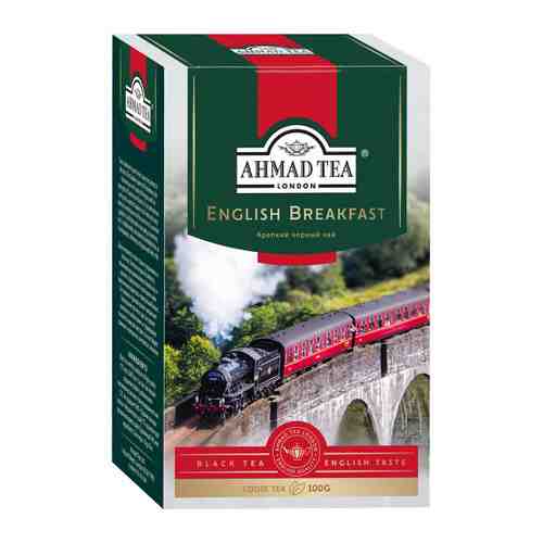 Чай Ahmad Tea English Breakfast черный листовой 100 г арт. 3366682