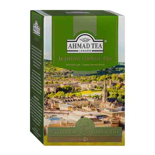 Чай Ahmad Tea Jasmine Green Tea зеленый листовой с жасмином 100 г арт. 3344870
