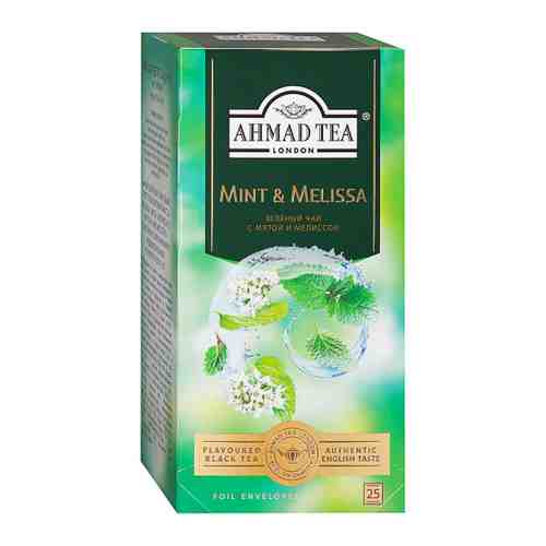 Чай Ahmad Tea Мята-Мелисса зеленый 25 пакетиков по 1.8 г арт. 3422722