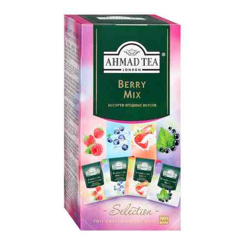 Чай Ahmad Tea Ягодный Микс 4 вкуса по 6 пакетиков 37.8 г арт. 3452532