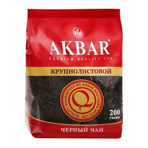 Чай Akbar Классическая серия черный байховый крупнолистовой 200 г арт. 3445430