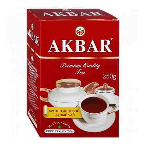Чай Akbar Premium черный крупнолистовой 250 г арт. 3141441