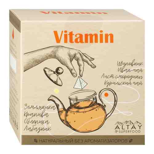 Чай ALTAY superfood сбор Vitamin 10 пирамидок по 4 г арт. 3447684