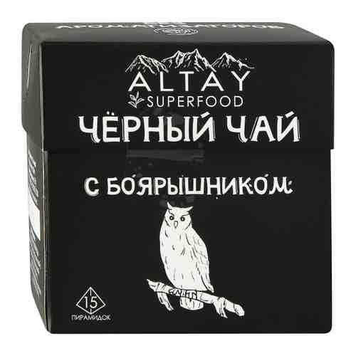 Чай Алтайвита черный с боярышником в пирамидках 30 г арт. 3440827