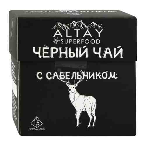 Чай Алтайвита черный с сабельником 15 пирамидок по 2 г арт. 3440828