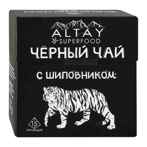 Чай Алтайвита черный с шиповником 15 пирамидок по 2 г арт. 3440823
