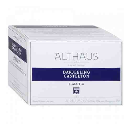 Чай Althaus Darjeeling Castelton черный мелкий 20 пакетиков по 1.75 г арт. 3304425