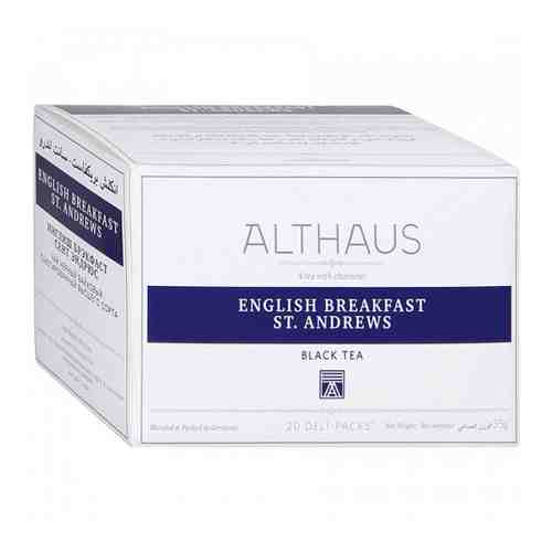 Чай Althaus English Breakfast St. Andrews черный 20 пакетиков по 1.75 г арт. 3304423