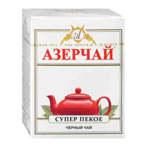 Чай Азерчай черный листовой 100 г арт. 3379504