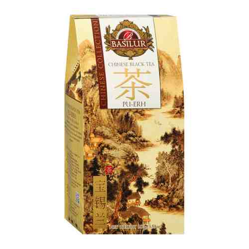 Чай Basilur Китайская коллекция Пуэр черный 100 г арт. 3471427