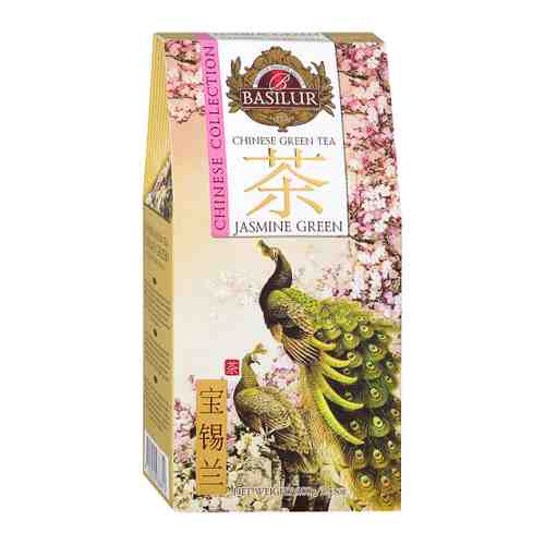Чай Basilur Китайский чай зеленый листовой с жасмином 100 г арт. 3406476