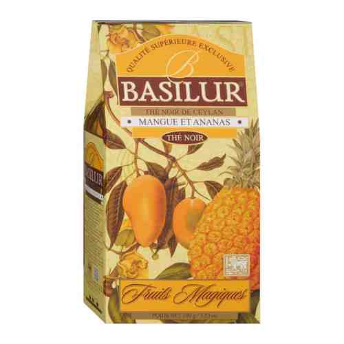 Чай Basilur Magic Fruits черный листовой с ароматом манго и ананаса 100 г арт. 3374290