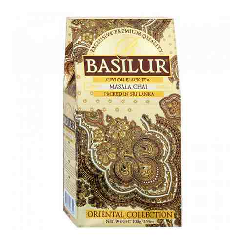 Чай Basilur Masala Chai черный листовой с пряностями 100 г арт. 3319739