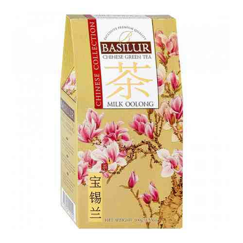 Чай Basilur Milk Oolong зеленый листовой с ароматом молока 100 г арт. 3358379