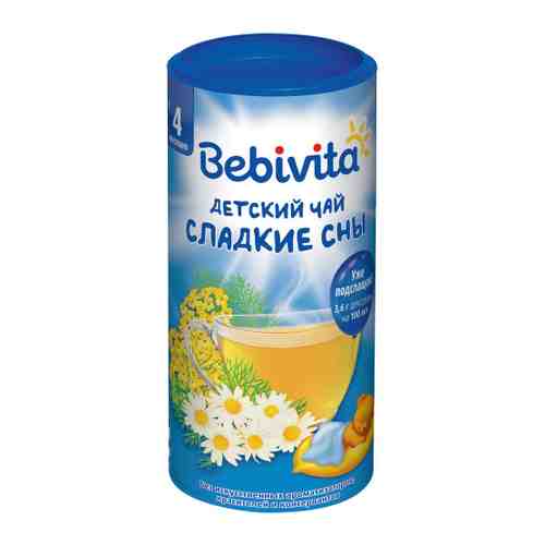 Чай Bebivita Сладкие сны быстрорастворимый с 4 месяцев 200 г арт. 3489310