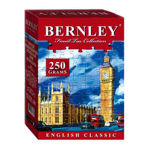 Чай Bernley English Classic черный байховый цейлонский крупнолистовой 250 г арт. 3074535
