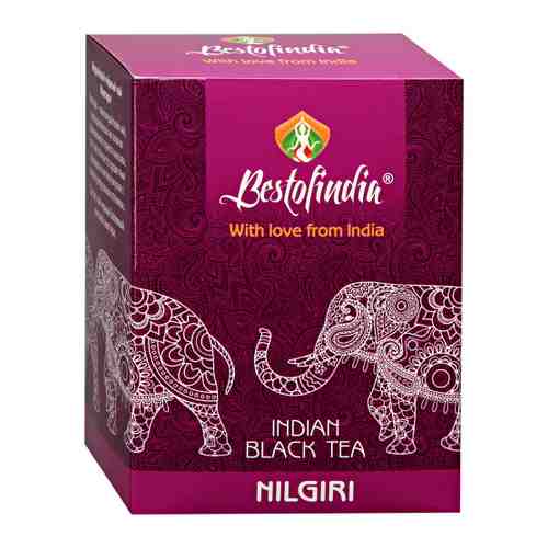 Чай Bestofindia черный нилгири индийский листовой 100 г арт. 3445163
