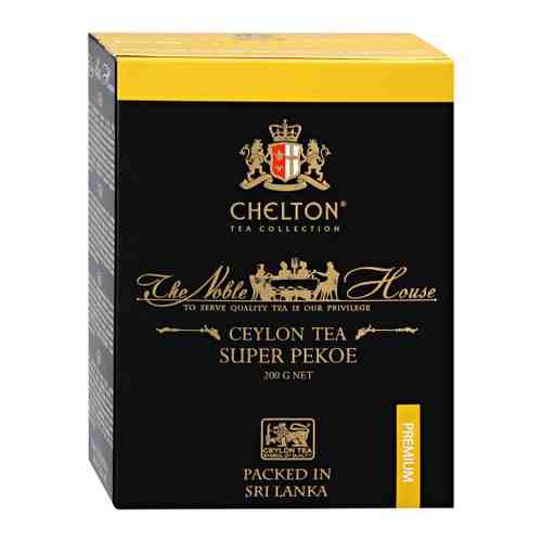 Чай Chelton Благородный дом черный листовой Super Pekoe 200 г арт. 3447817