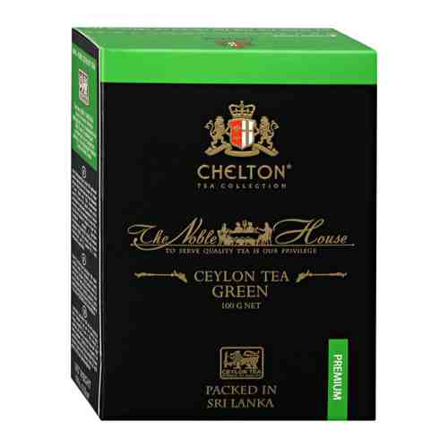 Чай Chelton Благородный дом зеленый крупнолистовой GREEN 100 г арт. 3447828